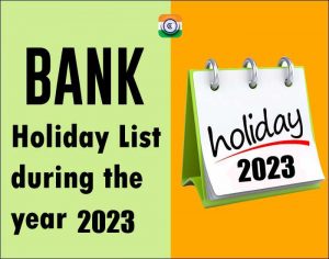 Bank Holidays 2023 India pdf | List of Bank Holidays in India 2023
