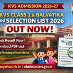 KV School Admission 2026-2027